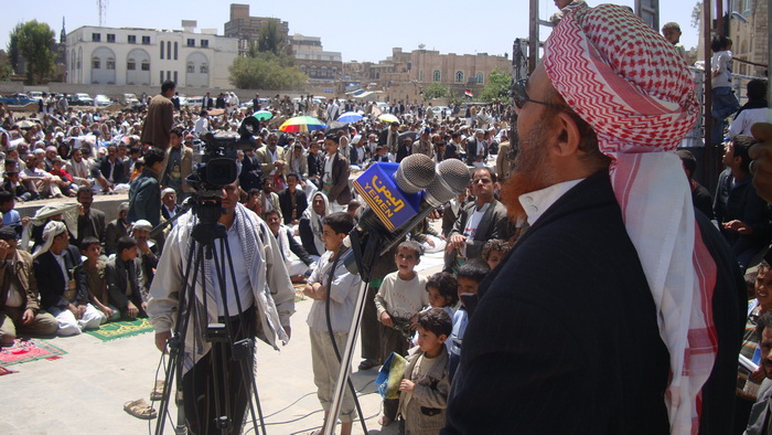خطبة الجمعة في ساحة جمعة الوفاء بذمار