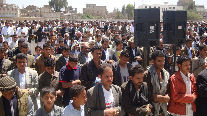 صلاة الجمعة في جمعة الوفاء بذمار