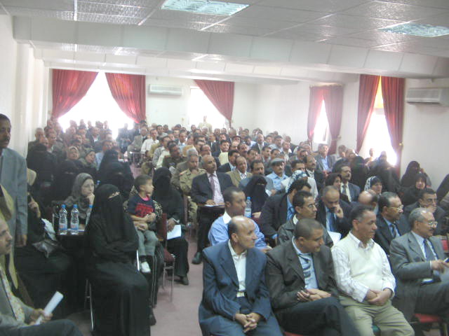 جانب من الاجتماع النقابي لاطباء امانة العاصمة