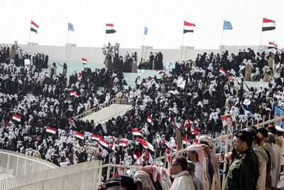 اليمنيات يشاركن في احتفاء الاستقلال