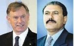 Almotamar Net - President Ali Abdullah Saleh sent cable of condolence to President of Federal Republic of Germany Horst Kohler on the death of Ex-President Johannes Rau.

President Saleh expressed his deep condolences for German president and people and praised significant role of the late in serving his 
homeland and the world peace