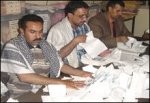 Almotamar Net - Taiz-Semi-final vote-counting results in the governorate of Taiz revealed there was no Islah party candidate and a sweeping GPC domination over all districts of the governorate.