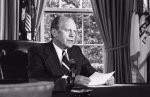 Almotamar Net - Former U.S. President Gerald R. Ford, who pardoned his predecessor, Richard Nixon, and sought to restore faith in government after the Watergate scandal three decades ago, died today. He was 93. 
