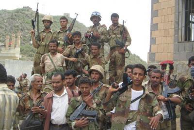 Almotamar Net - Armed forces and security nave managed to purge a stronghold in the district of Sahar, Saada governorate from the terrorist insurgent elements of the terrorist al-Houthi, a military source said.  The military source added that units from the armed forces and security were engaged Friday evening in confrontations and inflicted on the insurgents heavy loses and arrested a number of them. 