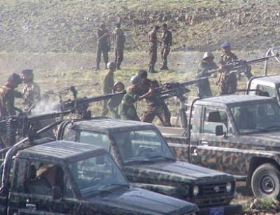 Almotamar Net - Local official sources in Saada governorate confirmed Monday armed forces and security control on most of the positions used by remnants of terrorist insurgent elements in Bani Maath area and the remaining are a few pockets to which insurgents have taken refuge at, using farms of citizens as positions of protection after inflicting big damage on them. 