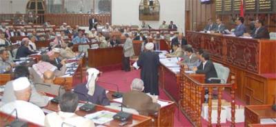 Almotamar Net - Vote on draft amendments of the elections and referendum law in Yemen was postponed by the parliament Saturday to unspecified date. It was supposed to be put to vote today Saturday. 