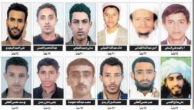 Almotamar Net - Yemen Interior Ministry has said Monday security authorities have been able to capture more than 120 wanted persons since it has begun its campaign of hutting down those persons wanted for security reasons and chasing the dangerous elements. They are escapees from justice for many year and accused of committing crimes of killing, armed robbery crimes of forced theft and other sorts of crmes. 