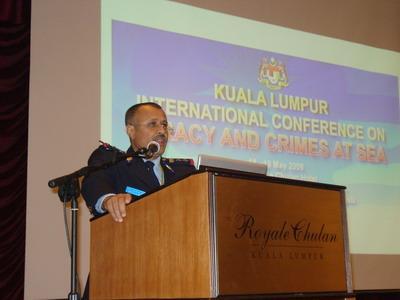 Almotamar Net - Kuala Lumpur International Conference on fighting sea piracy and seas crimes praised Yemens strategy in fighting sea piracy and the efforts being exerted by Yemeni navy force for securing navigation routes in the Gulf of Aden and offshore Somali coasts. 