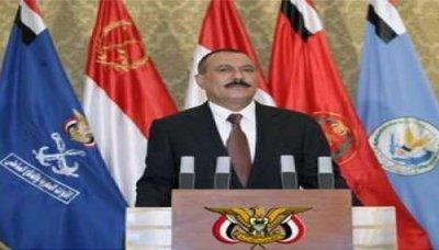Almotamar Net - President Ali Abdullah Saleh, along with Vice President Abdu Rabo Mansour Hadi, attended on Saturday the speech ceremony which was held in the Capital Secretariat on the occasion of Yemenis anniversaries of revolutions of 26 September, 14 October and 30 November. 