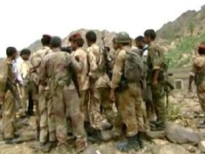 Almotamar Net - Armed forces and security troops inflicted on Sunday heavy losses on al=Houthi elements   of terror and destruction when they faced up to the elements infiltration attempt against military positions in Saada. 