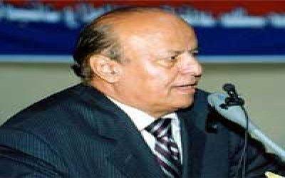 Almotamar Net - Vice President Abdu Rabo Mansour Hadi affirmed on Sunday that Yemen has a strong determination to pursue the terrorists to their various hideouts.