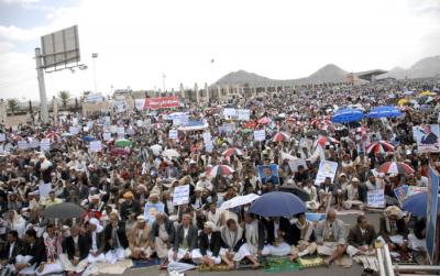 المؤتمر نت - ملايين اليمنيين في جمعة الحوار والاحتكام لصناديق الاقتراع