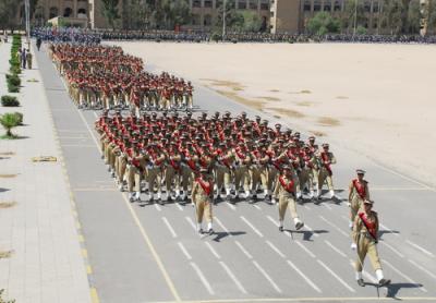 المؤتمر نت - من عرض عسكري بتخرج دفعات في الجيش اليمني 