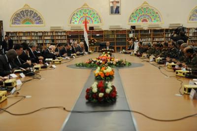 المؤتمر نت - أقيم اليوم في دار رئاسة الجمهورية بصنعاء حفل بمناسبة زيارة رئيس وأعضاء مجلس الأمن الدولي لليمن.