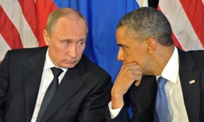 المؤتمر نت - يجتمع الرئيس الأمريكي باراك أوباما ونظيره الروسي فلاديمير بوتين في نيويورك يوم الاثنين في وقت تشتد فيه حدة التوتر في أوروبا والشرق الأوسط.