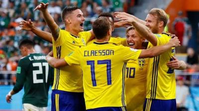المؤتمر نت - تغلب المنتخب السويدي على نظيره المكسيكي بثلاثة أهداف نظيفة في المباراة التي جمعتهما اليوم الأربعاء
