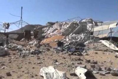 المؤتمر نت - أصيب مواطنان بغارات لطيران العدوان السعودي على هنجر بمحافظة صنعاء