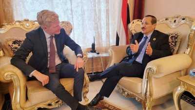 المؤتمر نت - التقى وزير الخارجية المهندس هشام شرف عبدالله، اليوم المبعوث الخاص للأمين العام للأمم المتحدة إلى اليمن هانس غروندبرغ