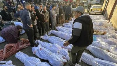 حصيلة جديدة للشهداء والمصابين في غزة	 