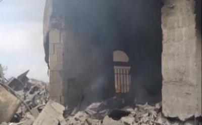 قصف سعودي استهدف منزلاً في باقم بصعدة	 