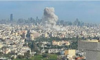 المؤتمر نت - شهداء وجرحى بغارات صهيونية على لبنان