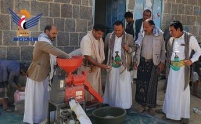 المؤتمر نت - تم حصاد أكثر من سبعة أطنان من محصور الأرز، وأكدا أن الفترة المقبلة ستشهد توسع في زراعة الأرز.