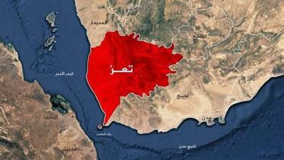 المؤتمر نت - تعز: شهداء وجرحى بغارات على سوق بمفرق ماوية