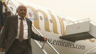 رئيس الوزراء محمد سالم باسندوة في سفرية خارجية